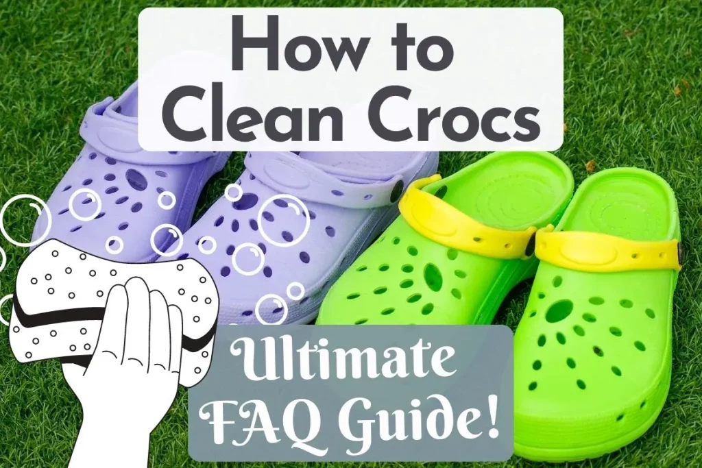 How to clean Crocs