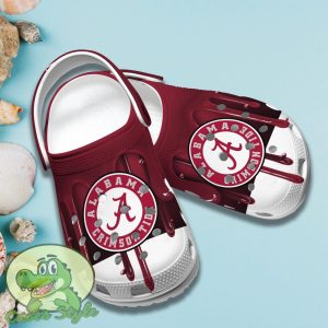 Alabama Crimson Tide Crocs New Design Best Choice For Fans Product Photo 3