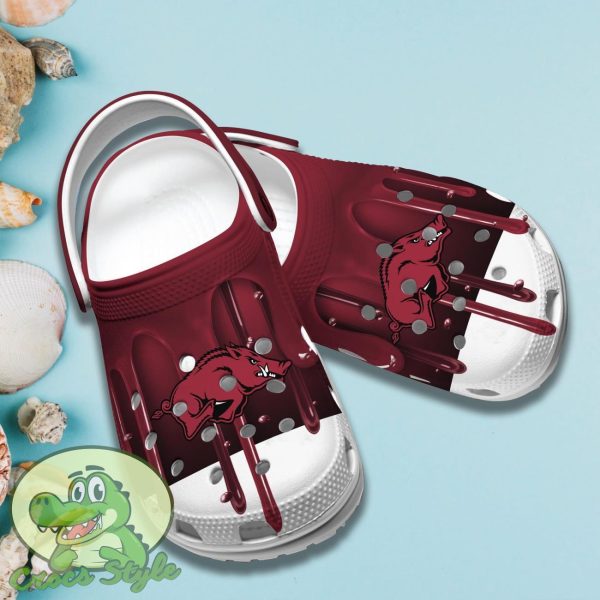 Arkansas Razorbacks Crocs New Design Best Choice For Fans