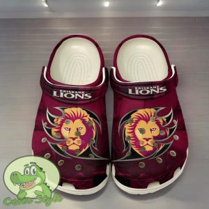 Brisbane Lions Crocs Classic Clog Shoes For Fans