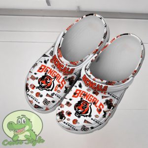 Cincinnati Bengals NFL Sport Crocs Clogs Shoes Comfortable For Men Women Product Photo 2