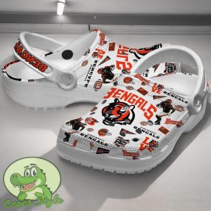 Cincinnati Bengals NFL Sport Crocs Clogs Shoes Comfortable For Men Women Product Photo 3