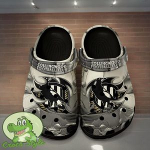 Collingwood Football Club Crocs Classic Clog Shoes For Fans Product Photo 2