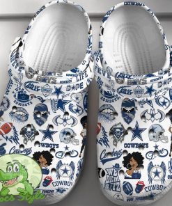 Dallas Cowboys NFL Crocs Clogs Shoes Comfortable For Men Women Product Photo 1