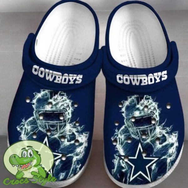 Dallas Cowboys Nfl For Gift Fan 2 Rubber Clogs