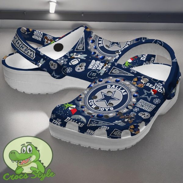 Dallas Cowboys NFL Sport Crocs Clogs Shoes Comfortable For Men Women