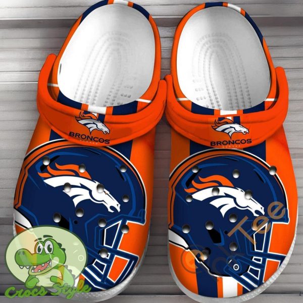 Denver Broncos Nfl Football Helmet Teams Gift For Fan Rubber