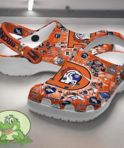 Denver Broncos NFL Sport Crocs Clogs Shoes Comfortable For Men Women Product Photo 2