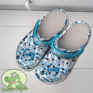 Detroit Lions NFL Sport Crocs Clogs Shoes Comfortable For Men Women Product Photo 3