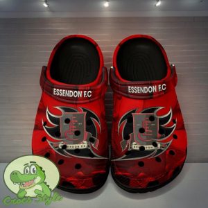 Essendon Football Club Crocs Classic Clog Shoes For Fans Product Photo 2