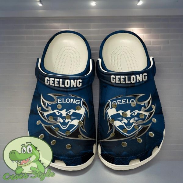 Geelong Football Club Crocs Classic Clog Shoes For Fans