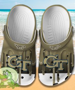 Georgia Tech Yellow Jackets Crocs New Design Best Choice For Fans Product Photo 1