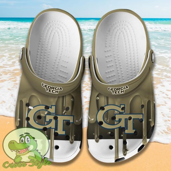 Georgia Tech Yellow Jackets Crocs New Design Best Choice For Fans