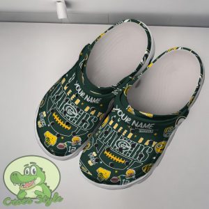 Green Bay Packers NFL Sport Crocs Clogs Shoes Comfortable For Men Women Product Photo 2