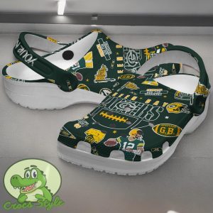 Green Bay Packers NFL Sport Crocs Clogs Shoes Comfortable For Men Women Product Photo 3