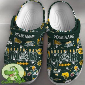 Green Bay Packers NFL Sport Crocs Clogs Shoes Comfortable For Men Women