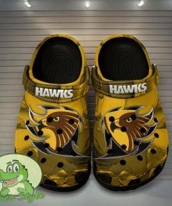 Hawthorn Football Club Crocs Classic Clog Shoes For Fans Product Photo 2