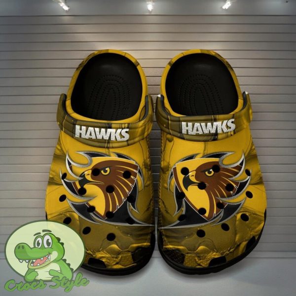 Hawthorn Football Club Crocs Classic Clog Shoes For Fans