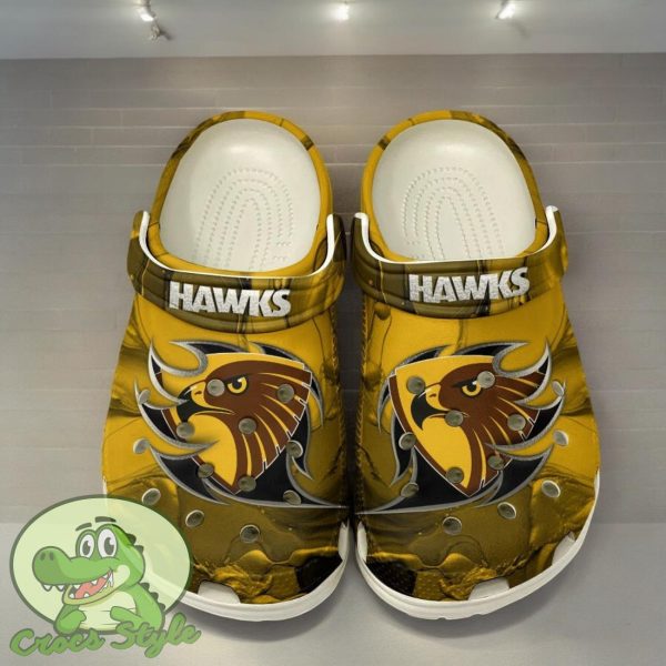 Hawthorn Football Club Crocs Classic Clog Shoes For Fans