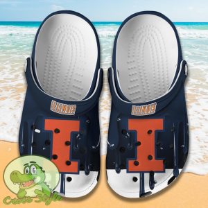 Illinois Fighting Illini Crocs New Design Best Choice For Fans