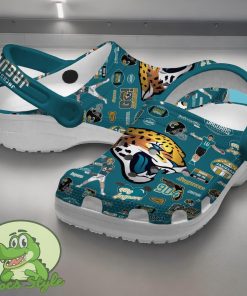 Jacksonville Jaguars NFL Sport Crocs Clogs Shoes Comfortable For Men Women Product Photo 2