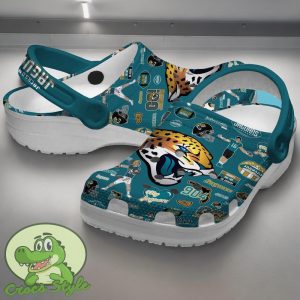 Jacksonville Jaguars NFL Sport Crocs Clogs Shoes Comfortable For Men Women Product Photo 2