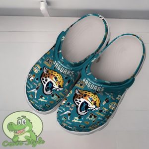 Jacksonville Jaguars NFL Sport Crocs Clogs Shoes Comfortable For Men Women Product Photo 3