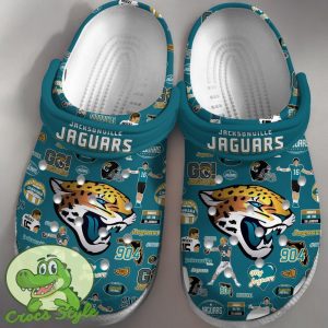 Jacksonville Jaguars NFL Sport Crocs Clogs Shoes Comfortable For Men Women