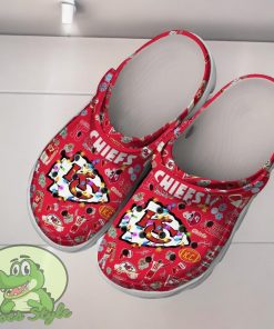 Kansas City Chiefs NFL Christmas Crocs Clogs Shoes Comfortable For Men Women Product Photo 2