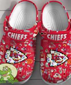 Kansas City Chiefs NFL Christmas Crocs Clogs Shoes Comfortable For Men Women Product Photo 1