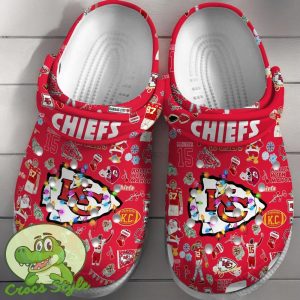 Kansas City Chiefs NFL Christmas Crocs Clogs Shoes Comfortable For Men Women