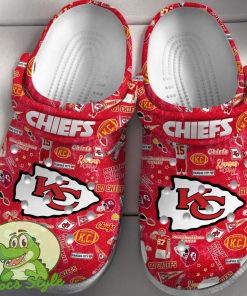 Kansas City Chiefs NFL Christmas Crocs Clogs Shoes For Men Women Product Photo 1