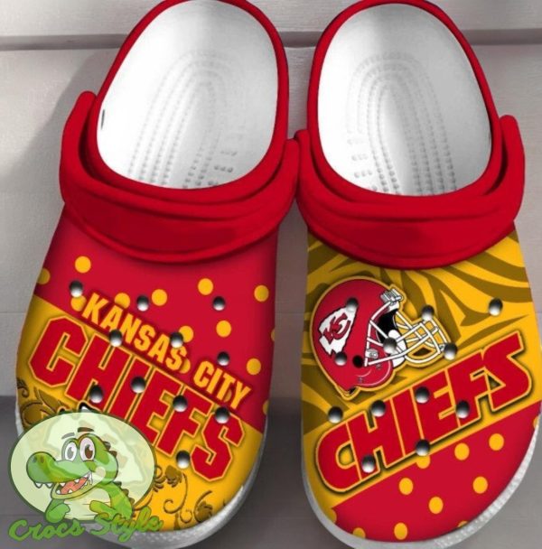 Kansas City Chiefs Nfl Clog Shoes