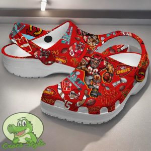 Kansas City Chiefs NFL Crocs Clogs Shoes Comfortable For Men Women Product Photo 2