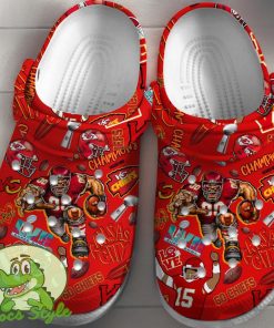 Kansas City Chiefs NFL Crocs Clogs Shoes Comfortable For Men Women Product Photo 1