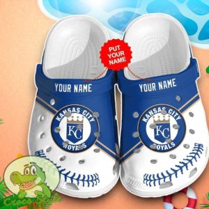 Kansas City Royals Crocs Custom Name Edition Clog Shoes