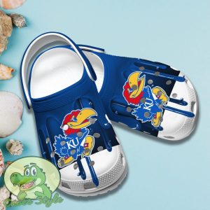 Kansas Jayhawks Crocs New Design Best Choice For Fans Product Photo 3