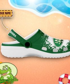 Land Rover Logo Green And White Painting Crocs Custom Name Edition Classic Clogs Shoes Product Photo 2