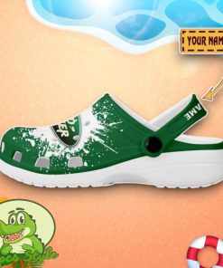 Land Rover Logo Green And White Painting Crocs Custom Name Edition Classic Clogs Shoes Product Photo 3