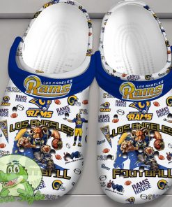 Los Angeles Rams NFL Sport Crocs Clogs Shoes Comfortable For Men Women 3 Los Angeles Rams NFL Sport Crocs Clogs Shoes Comfortable For Men Women Product Photo 4