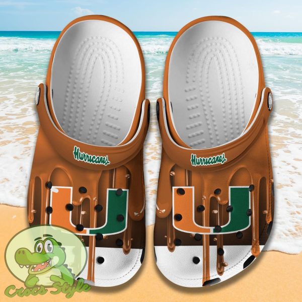 Miami Hurricanes Crocs New Design Best Choice For Fans