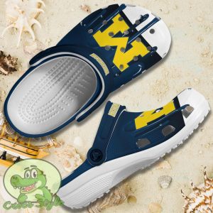 Michigan Wolverines Crocs New Design Best Choice For Fans Product Photo 2