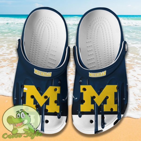 Michigan Wolverines Crocs New Design Best Choice For Fans