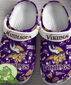 Minnesota Vikings NFL Sport Crocs Clogs Shoes Comfortable For Men Women Product Photo 1