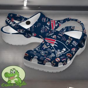 New England Patriots NFL Sport Crocs Clogs Shoes Comfortable For Men Women Product Photo 2