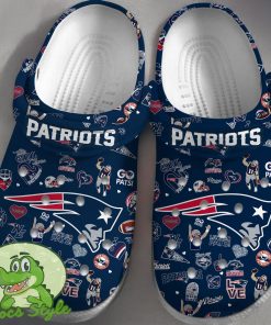 New England Patriots NFL Sport Crocs Clogs Shoes Comfortable For Men Women Product Photo 1