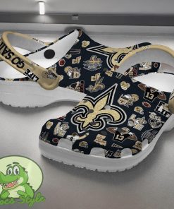 New Orleans Saints NFL Sport Crocs Clogs Shoes Comfortable For Men Women Product Photo 2