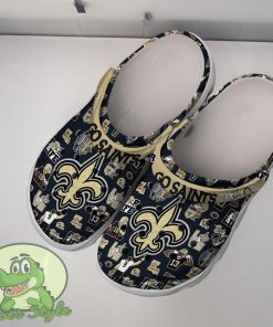New Orleans Saints NFL Sport Crocs Clogs Shoes Comfortable For Men Women 2 New Orleans Saints NFL Sport Crocs Clogs Shoes Comfortable For Men Women Product Photo 3