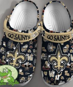 New Orleans Saints NFL Sport Crocs Clogs Shoes Comfortable For Men Women Product Photo 1