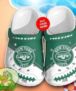 New York Jets Crocs Custom Name Edition Clog Shoes Gift For Fans Product Photo 1